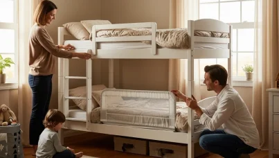 chambre enfant lit superpose securite