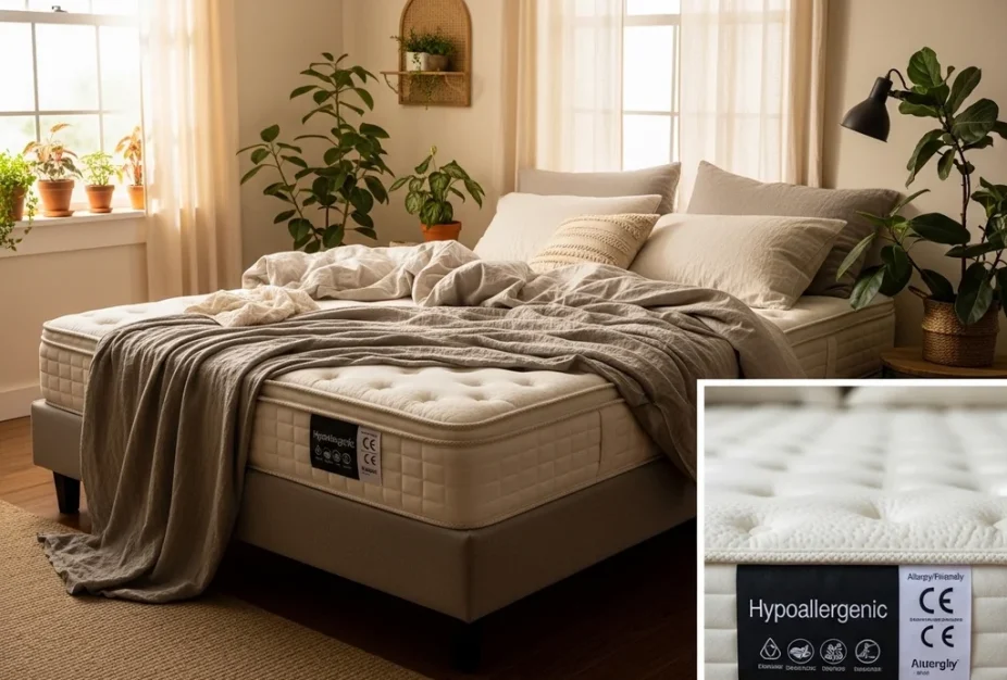 chambre matelas hypoallergenique