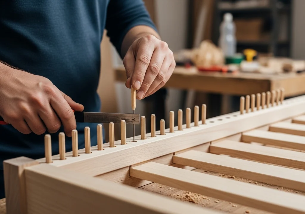 menuisier dowel structure